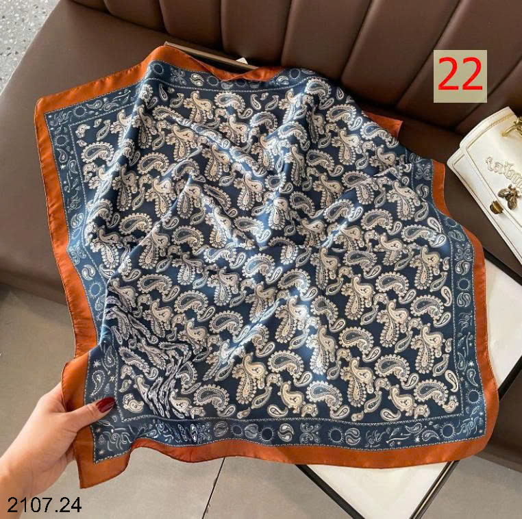 26HA2107.24 - SET 2 KHĂN LỤA PHỤ KIỆN