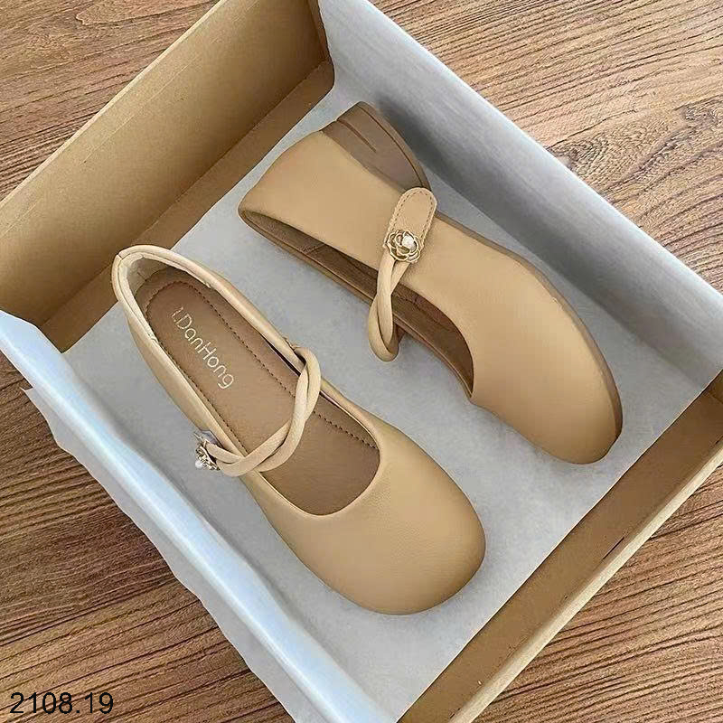 26HA2108.19 - GIÀY MARRY JANE ĐẾ THẤP CHO NỮ