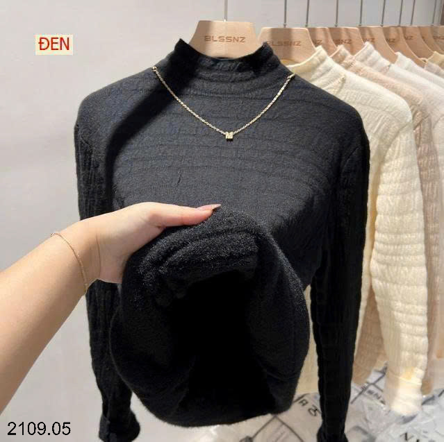 26HA2109.05 - ÁO GIỮ NHIỆT LÓT LÔNG CHỒN CHO NỮ