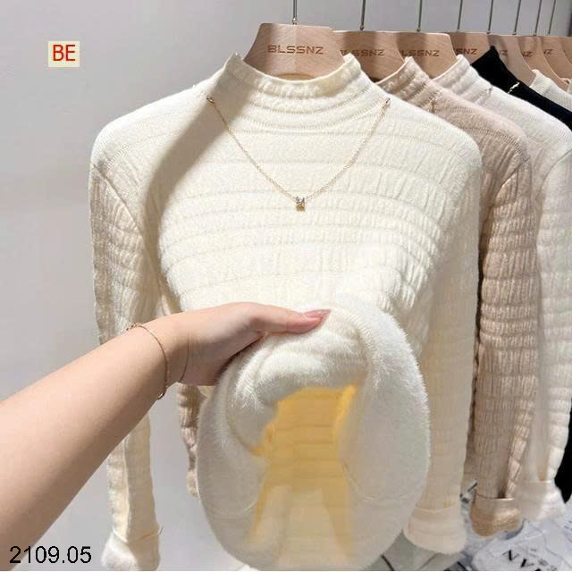 26HA2109.05 - ÁO GIỮ NHIỆT LÓT LÔNG CHỒN CHO NỮ