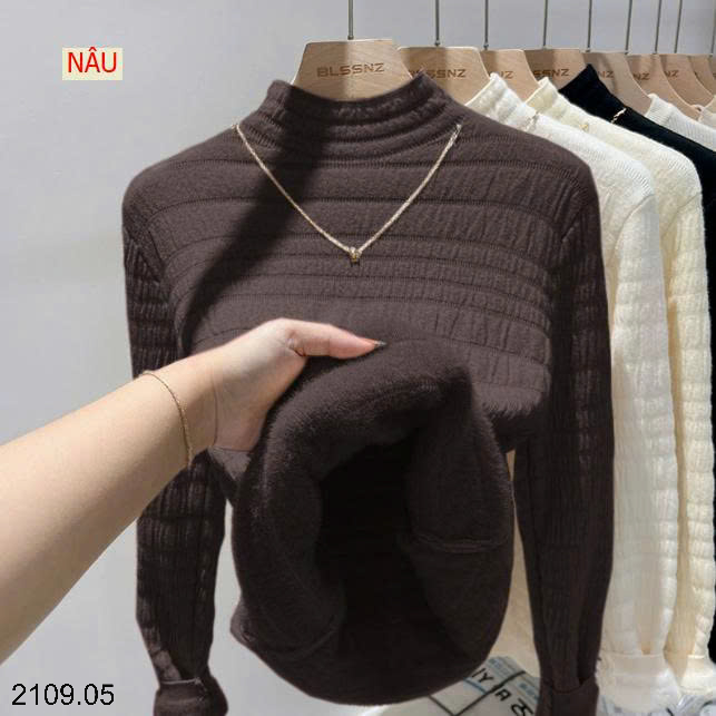 26HA2109.05 - ÁO GIỮ NHIỆT LÓT LÔNG CHỒN CHO NỮ