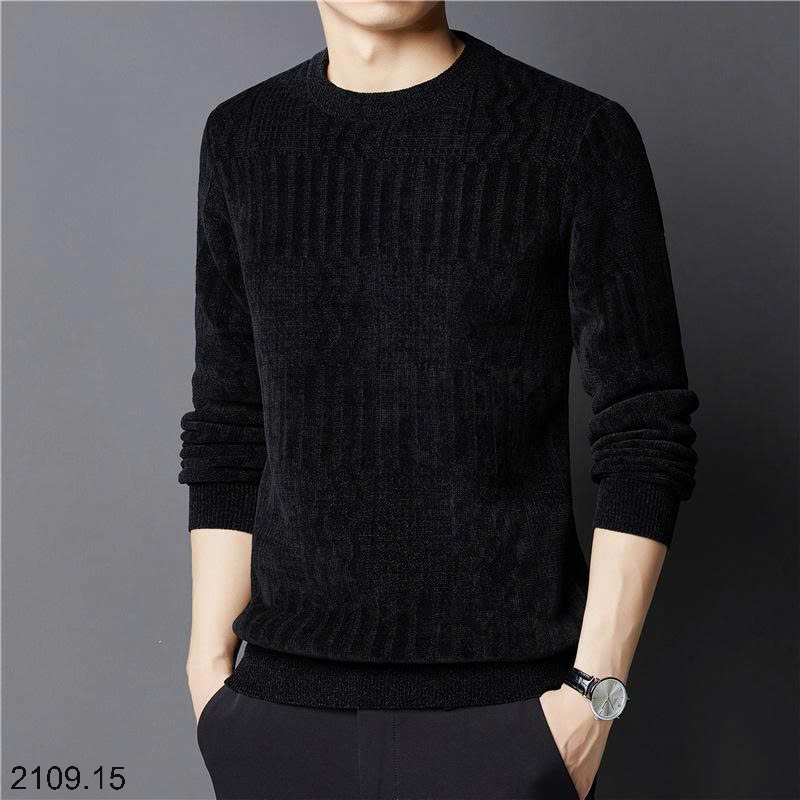 26HA2109.15 - ÁO LEN NAM CỔ TRÒN
