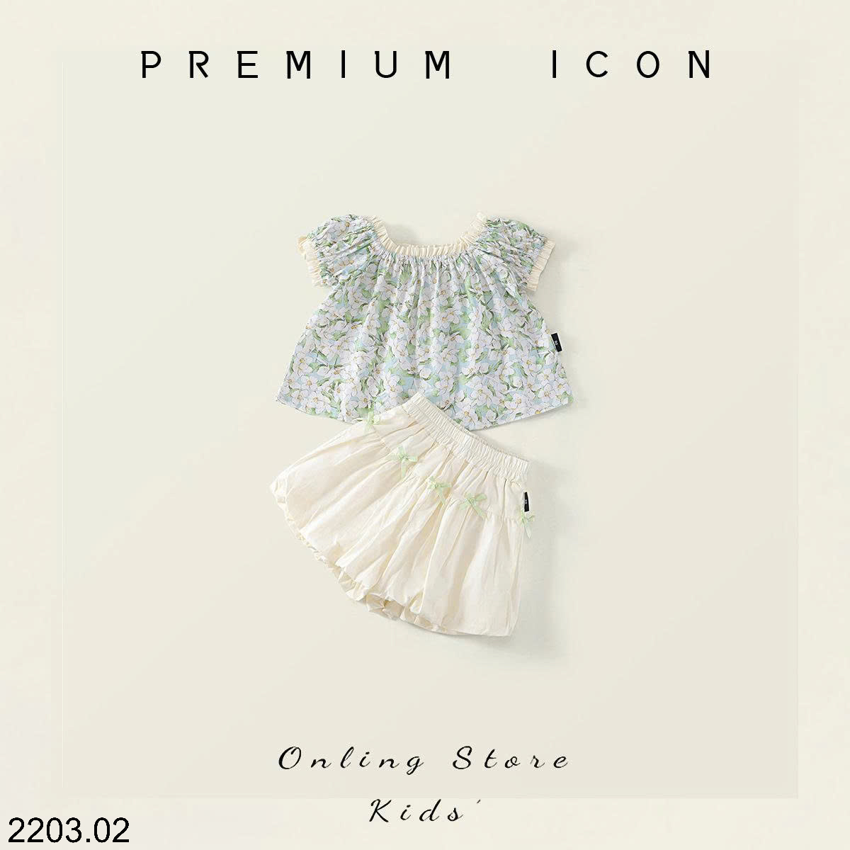 26HA2203.02 - SET BỘ BÉ GÁI PREMIUM