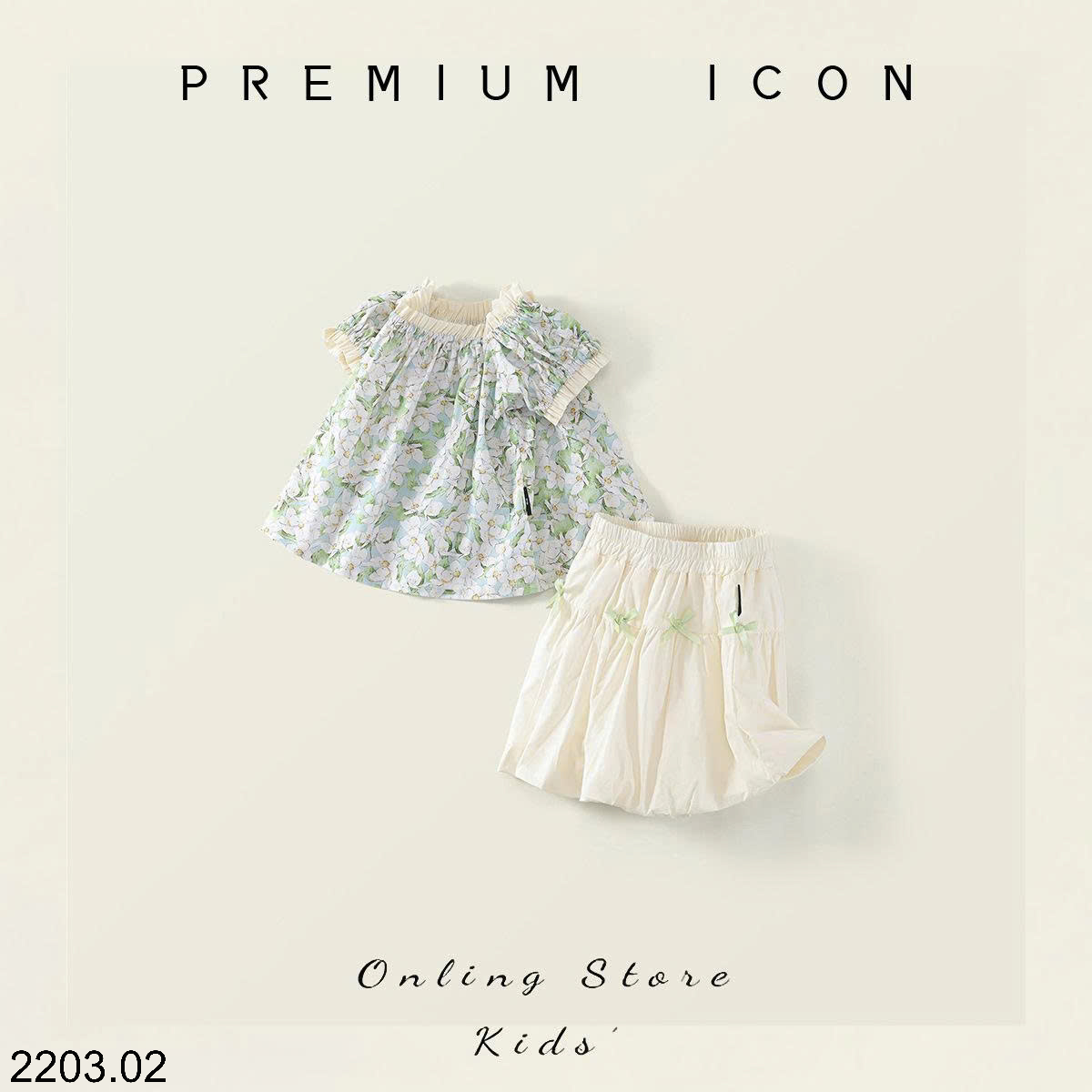 26HA2203.02 - SET BỘ BÉ GÁI PREMIUM