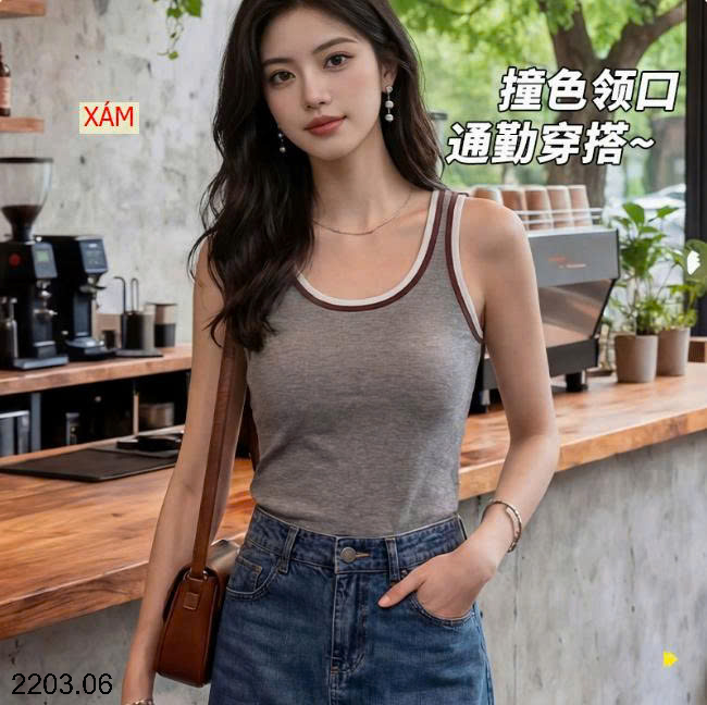 26HA2203.06 - ÁO BA LỖ KÈM BRA NỮ