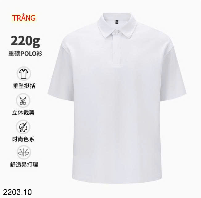 26HA2203.10 - ÁO POLO NAM