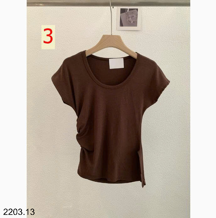 26HA2203.13 - ÁO THUN NGẮN TAY CỔ U CHO NỮ