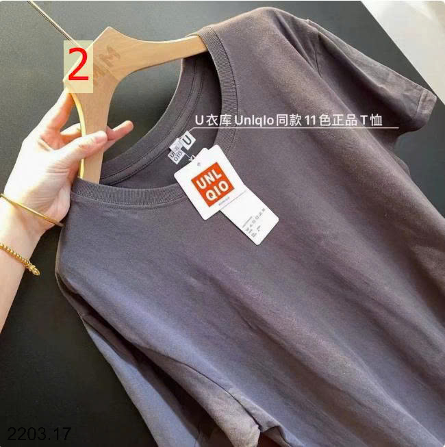 26HA2203.17 - SET 2 ÁO COTTON UNLQIO
