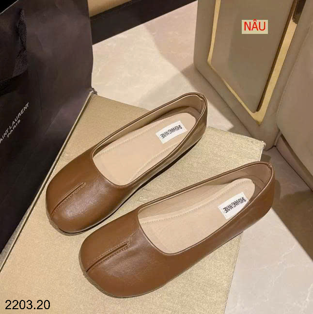 26HA2203.20 - GIÀY DA MỀN ĐẾ BẰNG CHO NỮ