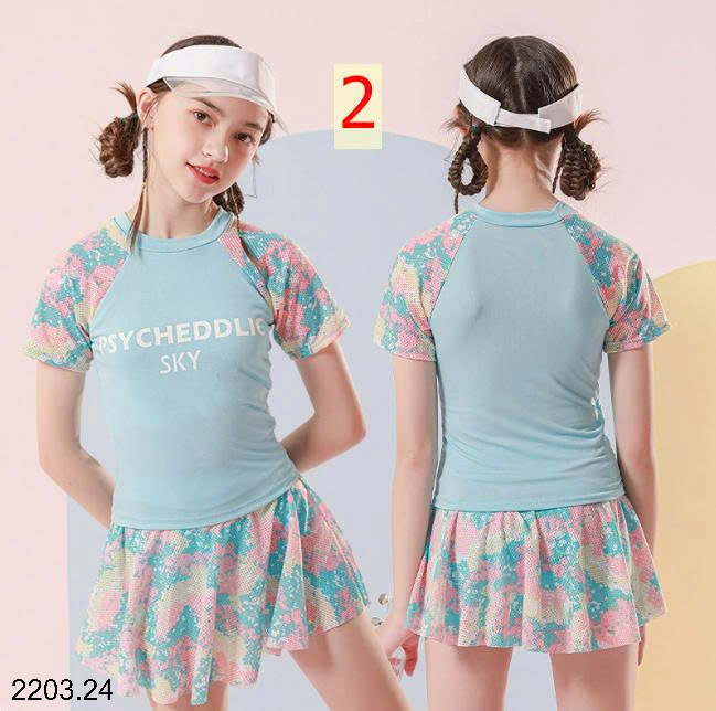 26HA2203.24 - BỘ BƠI SIZE ĐẠI BÉ GÁI