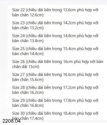 26HA2208.04 - GIÀY QUAI DÁN ALO DUCK CHO BÉ