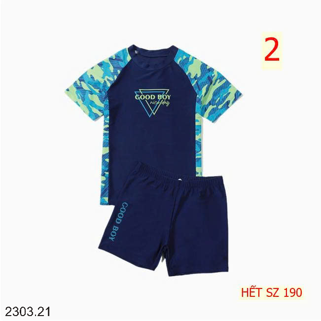 26HA2303.21 - BỘ BƠI BÉ TRAI SIZE ĐẠI