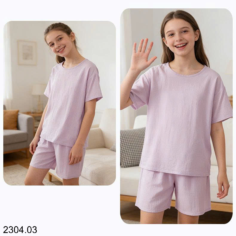 26HA2304.03 - BỘ TRƠN MÀU SZ LỚN CHO BÉ