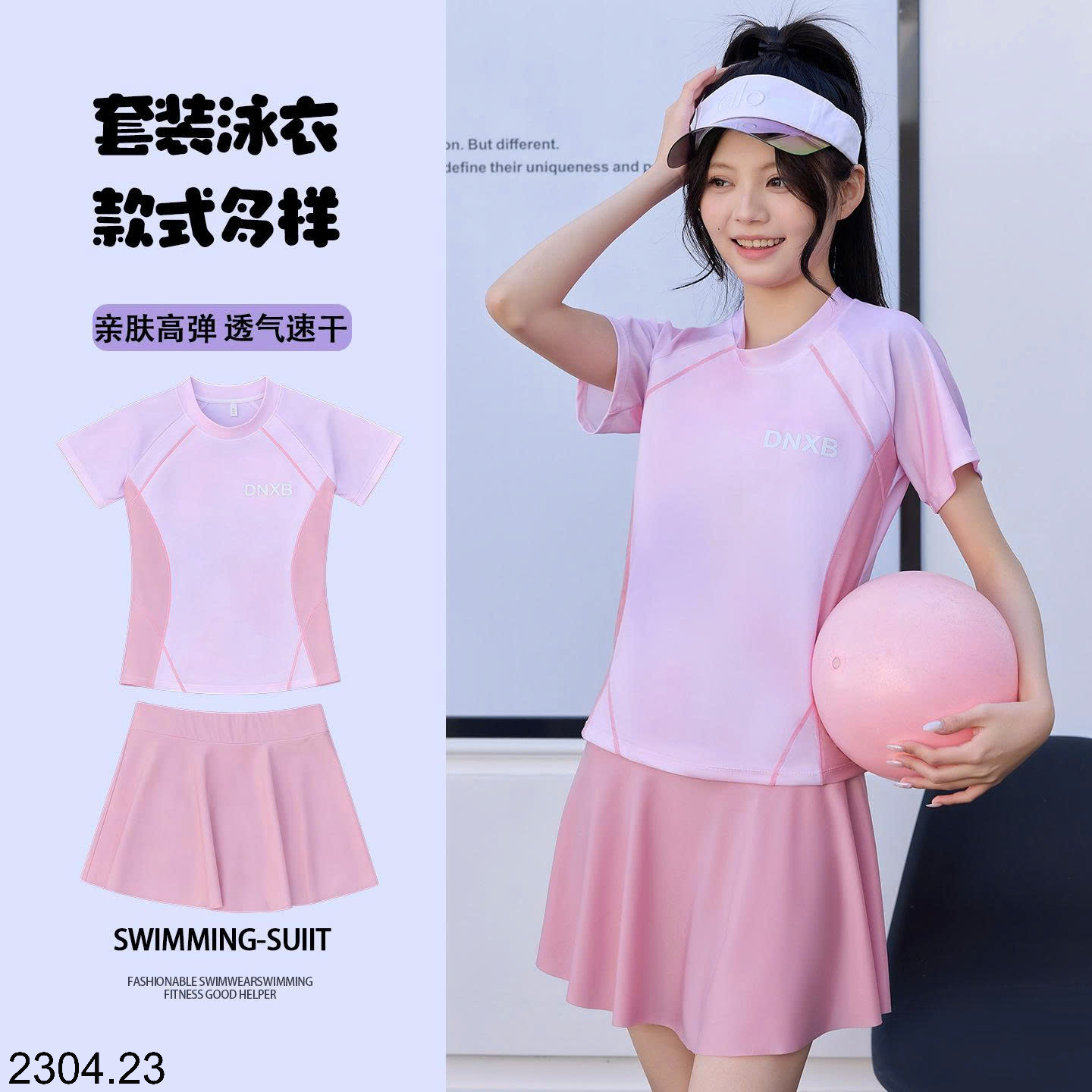 26HA2304.23 - BỘ BƠI SIZE ĐẠI BÉ GÁI LỚN