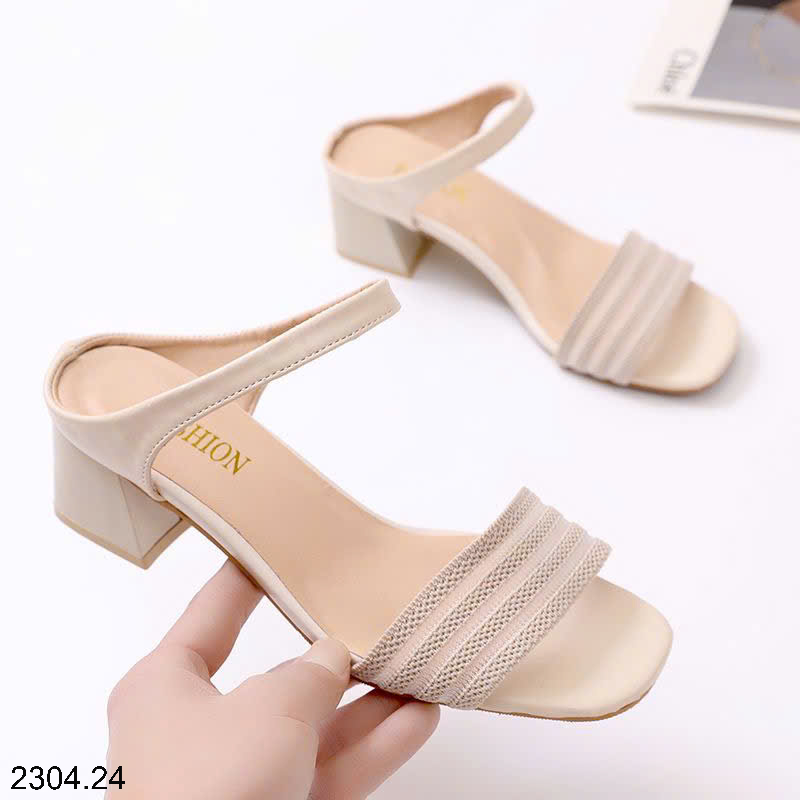 26HA2304.24 - SANDAL QUAI LƯỚI CHO NỮ