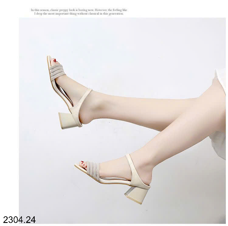 26HA2304.24 - SANDAL QUAI LƯỚI CHO NỮ