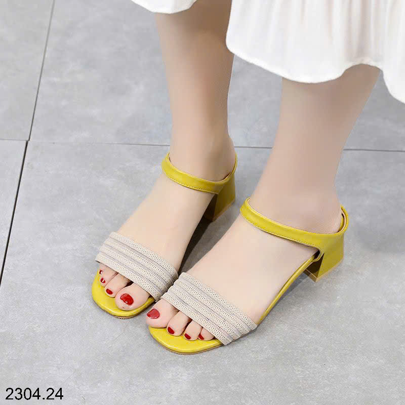 26HA2304.24 - SANDAL QUAI LƯỚI CHO NỮ