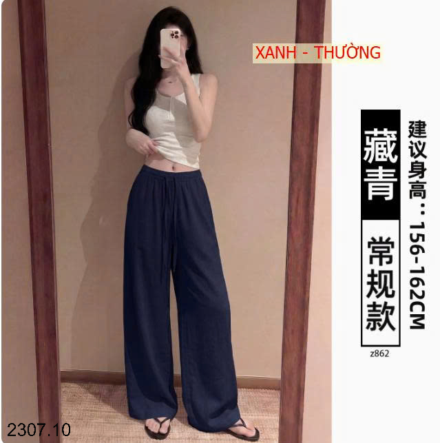 26HA2307.10 - QUẦN ỐNG RỘNG NỮ