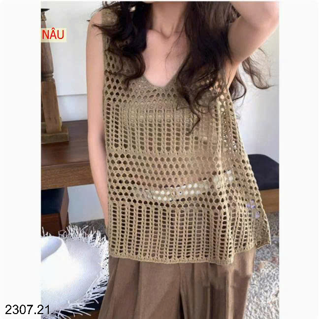 26HA2307.21 - ÁO LƯỚI NỮ