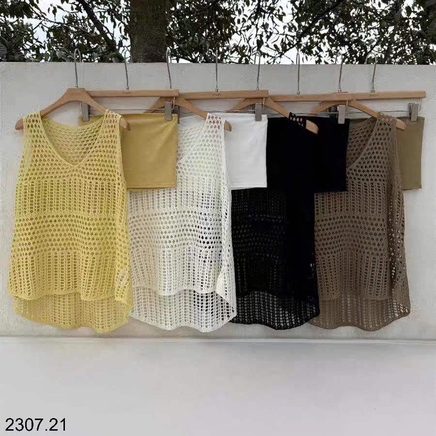 26HA2307.21 - ÁO LƯỚI NỮ