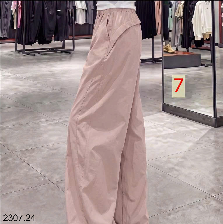 26HA2307.24 - QUẦN GIÓ ỐNG RỘNG NỮ