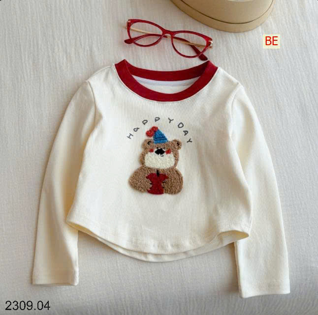 26HA2309.04 - ÁO DÀI TAY KITTY THÊU NỔI