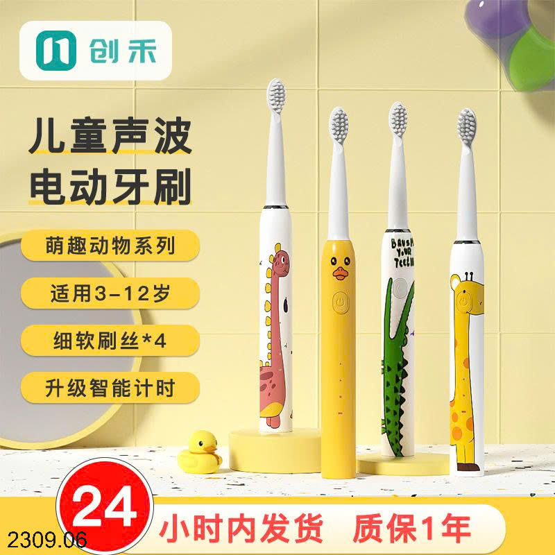 26HA2309.06 - BÀN CHẢI ĐIỆN BOORUI CHO BÉ