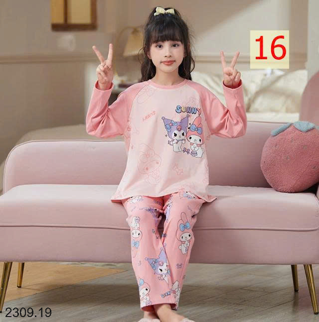 26HA2309.19 - BỘ MẶC NHÀ COTTON QUẢNG CHÂU MẸ CON