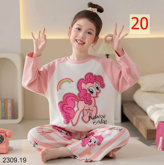 26HA2309.19 - BỘ MẶC NHÀ COTTON QUẢNG CHÂU MẸ CON