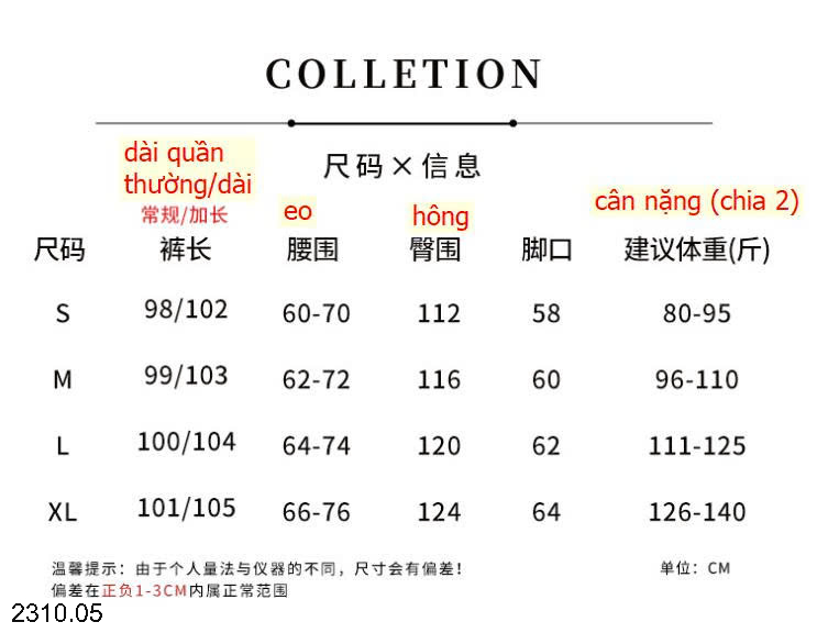 26HA2310.05 - QUẦN ỐNG SUÔNG BUỘC NƠ CHO NỮ