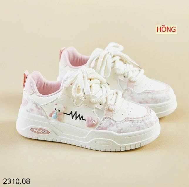 26HA2310.08 - GIÀY THỂ THAO GẤU CUTE