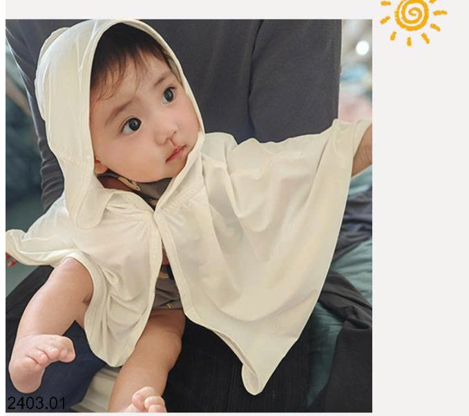 26HA2403.01 - CHOÀNG NẮNG LỤA BĂNG CHO BÉ