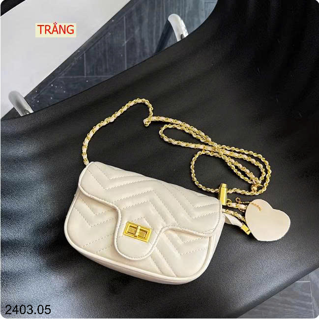 26HA2403.05 - TÚI ĐEO CHÉO DÂY XÍCH