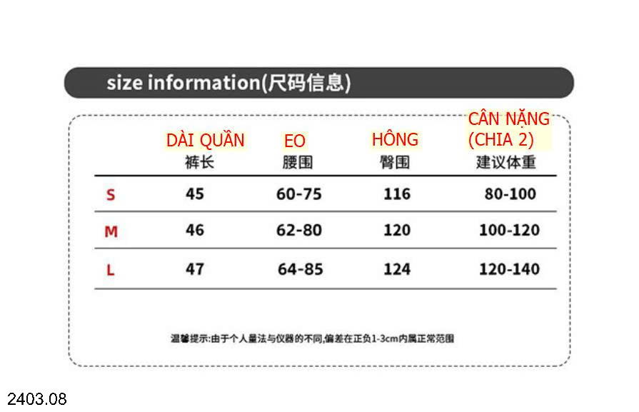 26HA2403.08 - QUẦN SHORT NỮ ỐNG RỘNG CẠP CAO