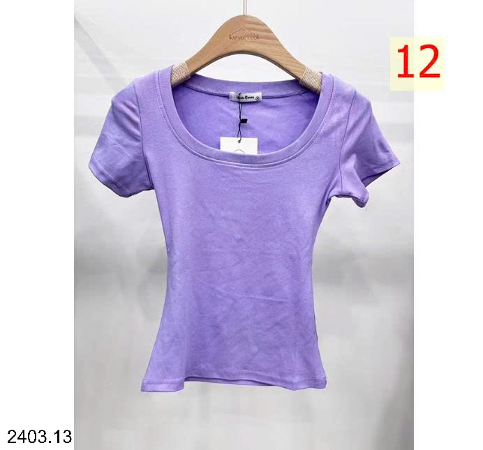 26HA2403.13 - ÁO THUN CỔ U HÃNG MOSESQUEEN
