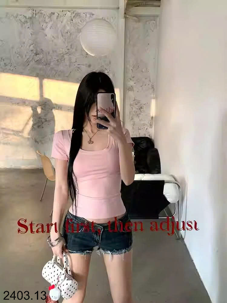 26HA2403.13 - ÁO THUN CỔ U HÃNG MOSESQUEEN