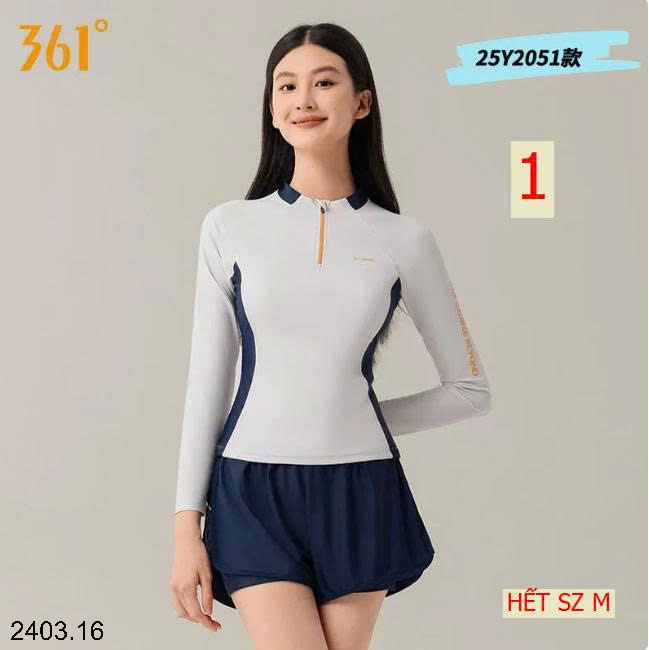 26HA2403.16 - BỘ BƠI DÀI TAY CHO NỮ HÃNG 361