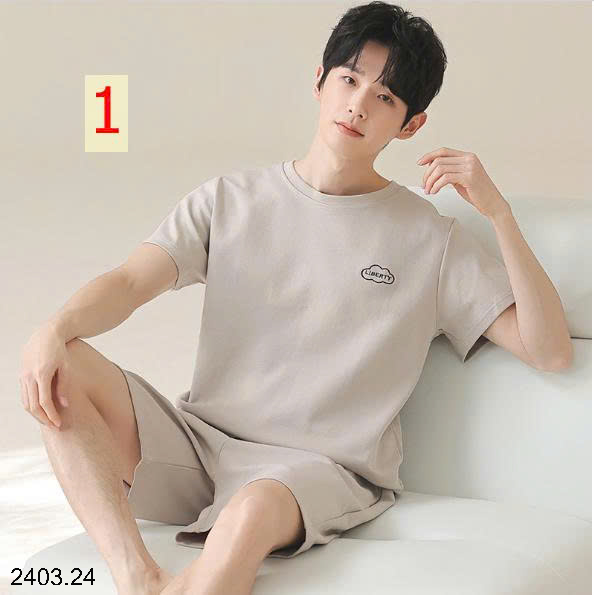 26HA2403.24 - BỘ COTTON NAM CỘC TAY