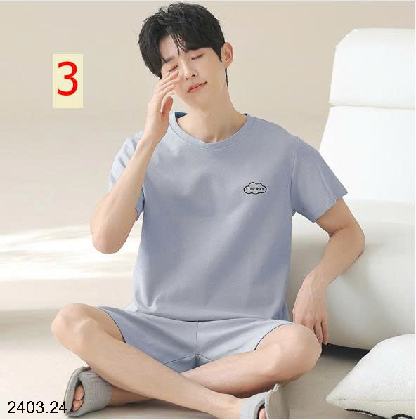 26HA2403.24 - BỘ COTTON NAM CỘC TAY