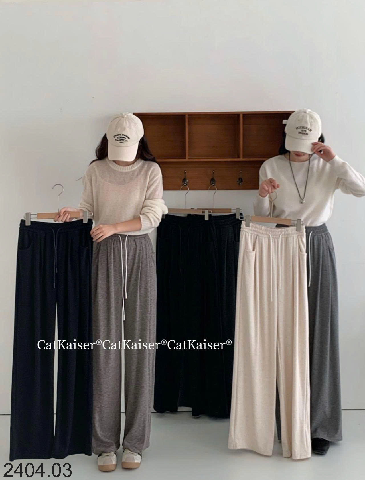 26HA2404.03 - QUẦN ỐNG RỘNG CATKAISER