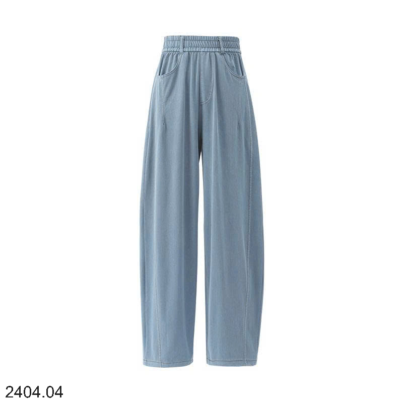 26HA2404.04 - QUẦN DENIM TENCEL ỐNG RỘNG