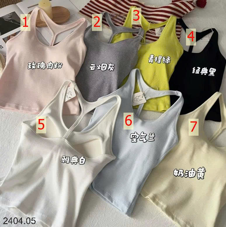 26HA2404.05 - ÁO DÂY NỮ KÈM ĐỆM NGỰC