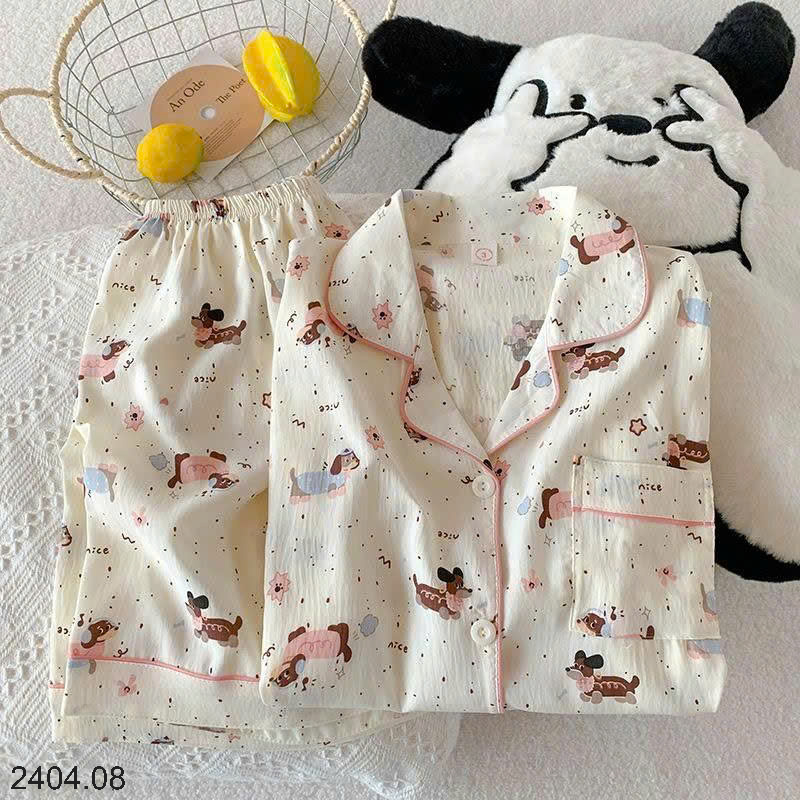 26HA2404.08 - SET BỘ PIZAMA CHO NỮ