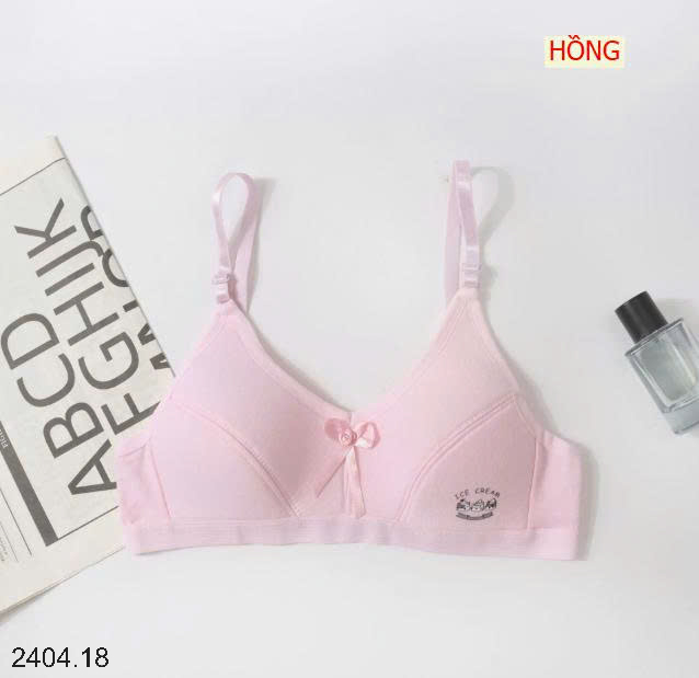26HA2404.18 - SET 3 ÁO LÓT KHÔNG GỌNG HỌC SINH