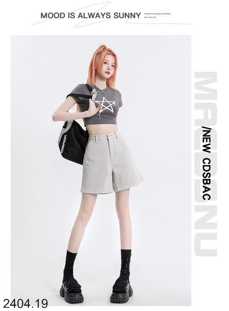 26HA2404.19 - QUẦN SHORT JEAN NỮ