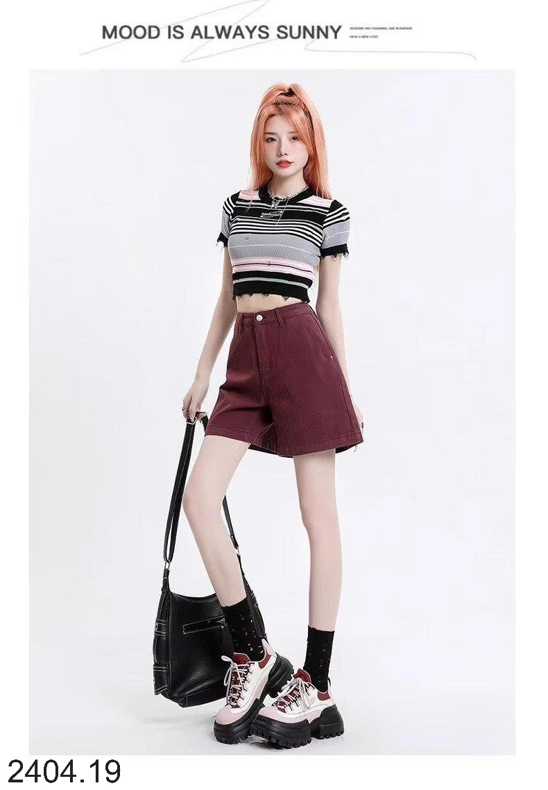 26HA2404.19 - QUẦN SHORT JEAN NỮ