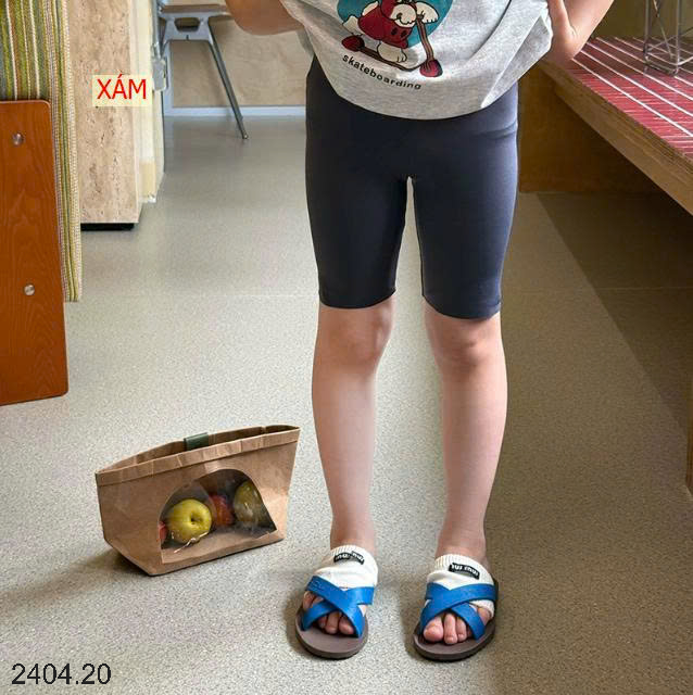 26HA2404.20 - SET 2 QUẦN LEGGING MÙA HÈ AMBB BÉ GÁI