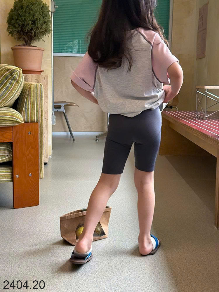 26HA2404.20 - SET 2 QUẦN LEGGING MÙA HÈ AMBB BÉ GÁI