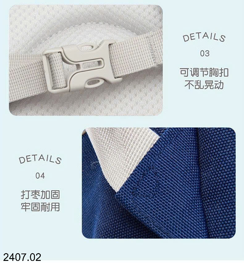 26HA2407.02 - BA LÔ CHỐNG GÙ CHO BÉ YÊU