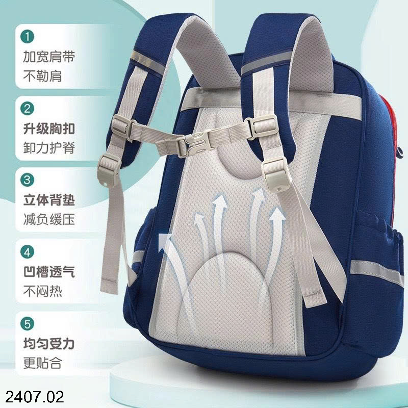 26HA2407.02 - BA LÔ CHỐNG GÙ CHO BÉ YÊU